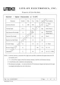 LTL42EVHJNT Datasheet Page 3