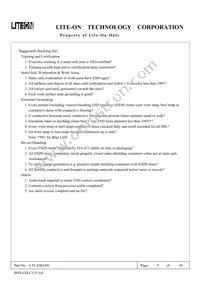 LTL42KE6N Datasheet Page 9