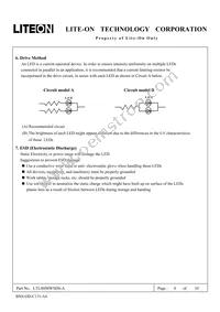 LTL4HMWSDS-A Datasheet Page 9