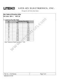 LTL914SYKS Datasheet Page 7