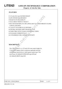 LTM-0124M-01 Datasheet Page 2