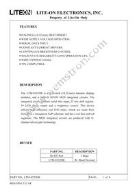 LTM-8522HR Datasheet Cover