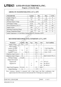 LTM-8522HR Datasheet Page 4