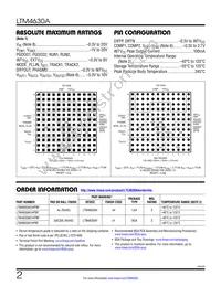 LTM4630AIY#PBF Datasheet Page 2