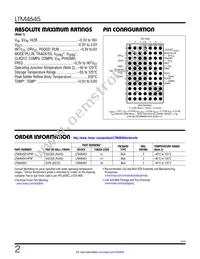 LTM4645IY Datasheet Page 2