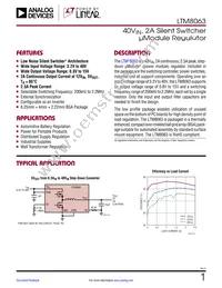 LTM8063IY#PBF Datasheet Cover