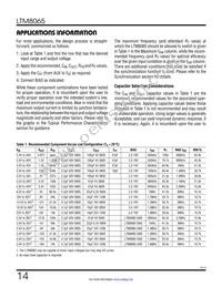 LTM8065EY#PBF Datasheet Page 14