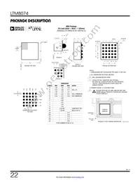 LTM8074IY Datasheet Page 22