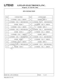 LTP-12188M-04 Datasheet Page 4