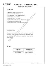 LTP-14058AG Datasheet Page 2