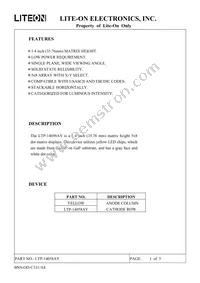 LTP-14058AY Datasheet Page 2