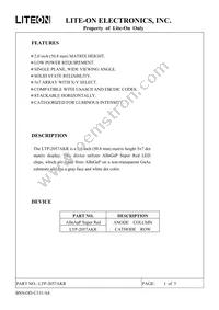 LTP-2057AKR Datasheet Page 2