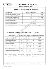 LTP-2057AKY Datasheet Page 4