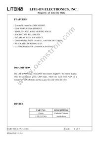 LTP-2157AG Datasheet Page 2