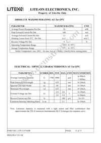 LTP-2157AHR Datasheet Page 5
