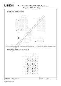 LTP-2157AKD Datasheet Page 3