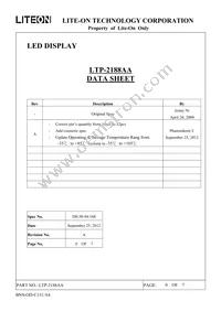 LTP-2188AA Datasheet Page 2