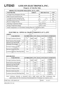 LTP-2844A3-01 Datasheet Page 5