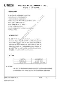LTP-2C44F-01 Datasheet Page 2