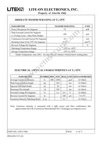 LTP-3784G Datasheet Page 4