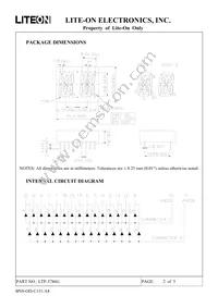 LTP-3786G Datasheet Page 2