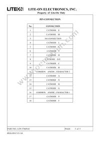 LTP-3786P-03 Datasheet Page 3