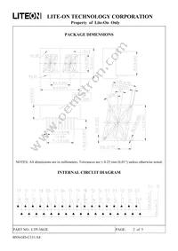 LTP-3862E Datasheet Page 2