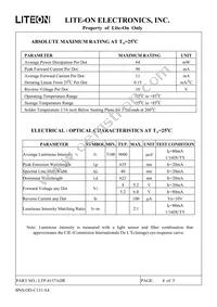LTP-4157AHR Datasheet Page 5