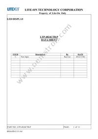 LTP-4824CTB-P Datasheet Cover