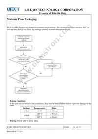 LTP-4824CTB-P Datasheet Page 11