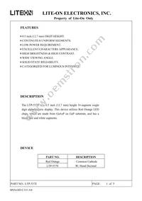 LTP-537E Datasheet Page 2