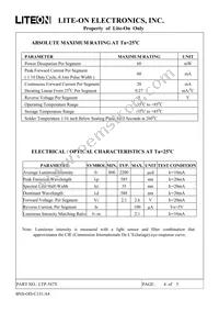 LTP-587Y Datasheet Page 4