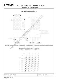 LTP-757KY Datasheet Page 3