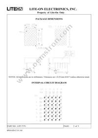 LTP-757Y Datasheet Page 2