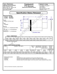 LTP260F Datasheet Cover