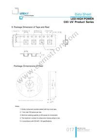 LTPL-C034UVH365 Datasheet Page 17