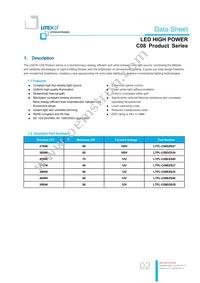 LTPL-C08EXS40 Datasheet Page 2