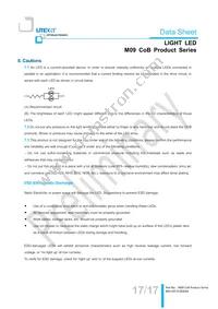 LTPL-M09830QS30-T0 Datasheet Page 17