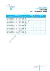 LTPL-M13710ZS40-T2 Datasheet Page 2