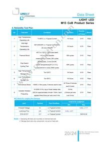 LTPL-M13710ZS40-T2 Datasheet Page 20