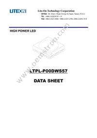 LTPL-P00DWS57 Cover