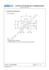 LTPL-P00DWS65 Datasheet Page 9