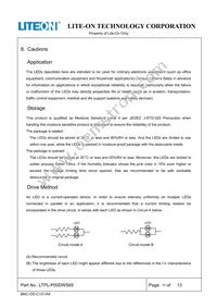 LTPL-P00DWS65 Datasheet Page 11