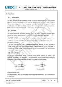 LTPL-P013NS40 Datasheet Page 14