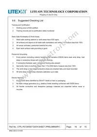 LTPL-P013WS57 Datasheet Page 16