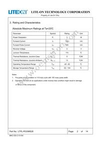 LTPL-P033MS28 Datasheet Page 2