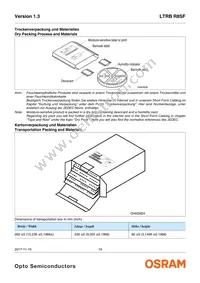 LTRBR8SF-8A7B-0107-0-0-R18-ZTP Datasheet Page 19