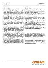 LTRBRASR-5B5C-0112-0-0-R18-ZP Datasheet Page 21