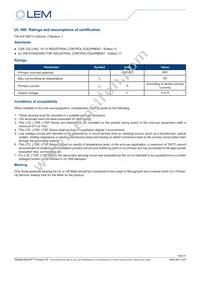 LTS 15-NP Datasheet Page 2
