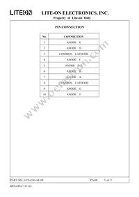 LTS-2301AE-09 Datasheet Page 4